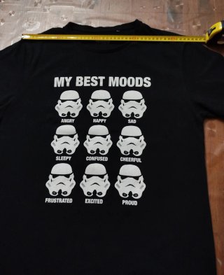 Lote Camisetas Star Wars y Calaveras