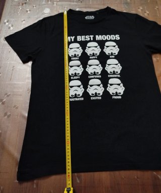 Lote Camisetas Star Wars y Calaveras