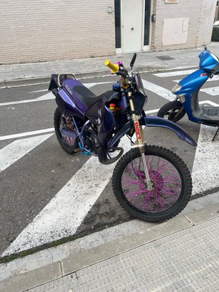 Suzuki RMX 50 Enduro Azul/Morado
