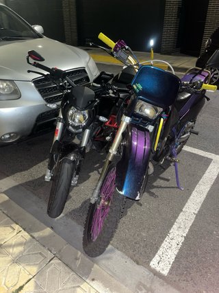 Suzuki RMX 50 Enduro Azul/Morado