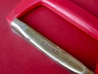 Maletín neceser rojo vintage