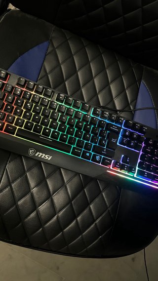 Teclado Gaming MSI RGB Negro