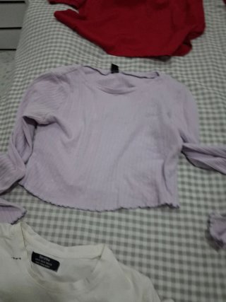 Lote  Ropa Chica Talla S 5 prendas
