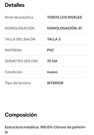 Pelota Fitball Decathlon Talla L/3 + funda