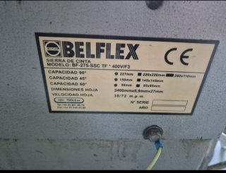 Sierra de cinta Belflex