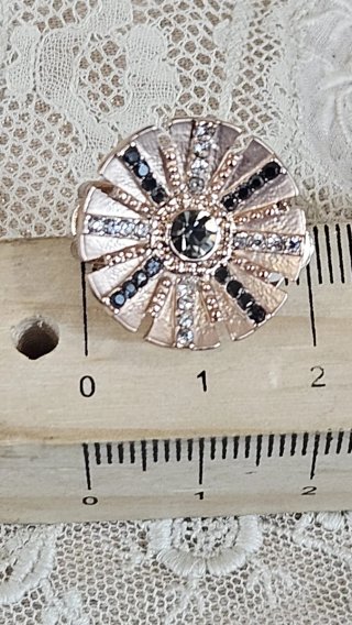 Pendientes Cristal swarovski chapado oro 18k