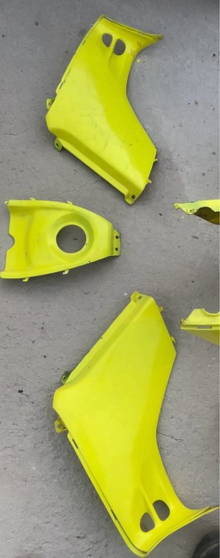 Plásticos Suzuki LTZ 400 Amarillos