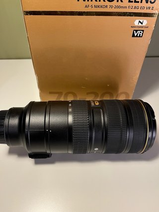 Objetivo Nikon AF-S 70-200mm f/2.8G ED VR II