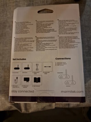 Marmitek Subwoofer Anywhere 640 Transmisor Inalámb