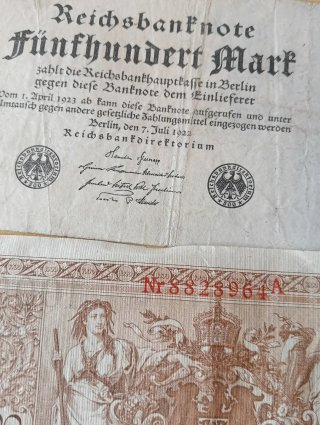 11 Billetes Antiguos Alemanes -