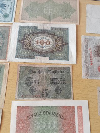 11 Billetes Antiguos Alemanes -