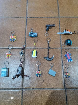 Lote de varios llaveros
