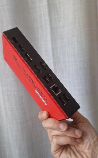 Hub/Dock portátil Lenovo USB-C