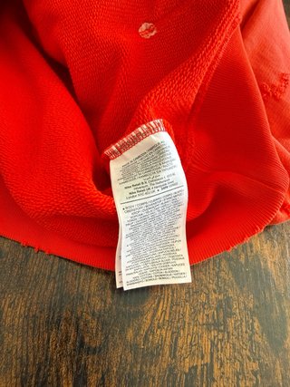 Nike Jordan Rare Air Fleece Hoodie Red Talla M y L