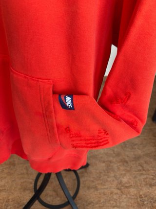 Nike Jordan Rare Air Fleece Hoodie Red Talla M y L