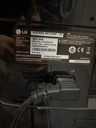 Televison LG Negro