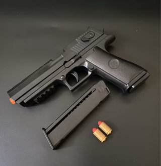 Pistola Juguete tipo Desert Eagle + Accesorios