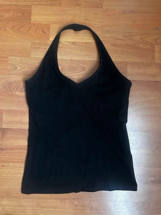 Top Halter Negro H & M