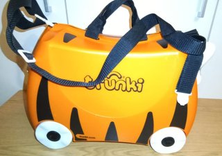 Maleta correpasillos Trunki naranja