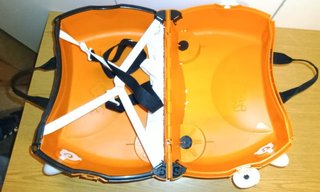 Maleta correpasillos Trunki naranja