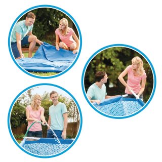 Piscina Bestway Steel Pro 4m x 2.11m x 0.81m