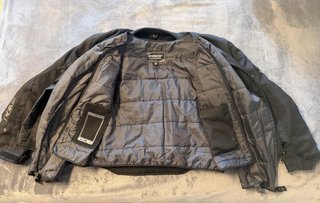 Chaqueta Moto Seventy Negra