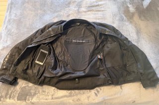 Chaqueta Moto Seventy Negra