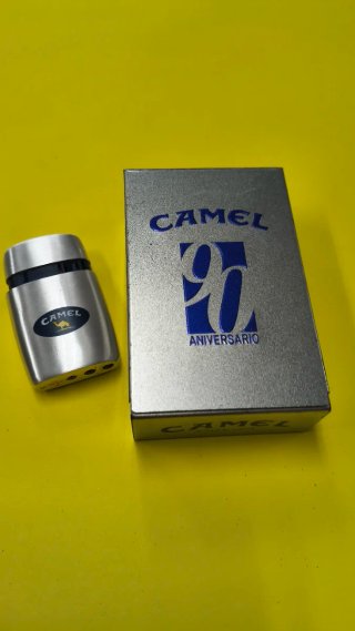 Mechero Camel Plata