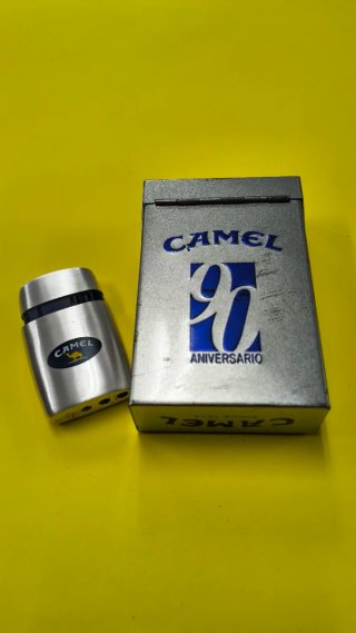 Mechero Camel Plata