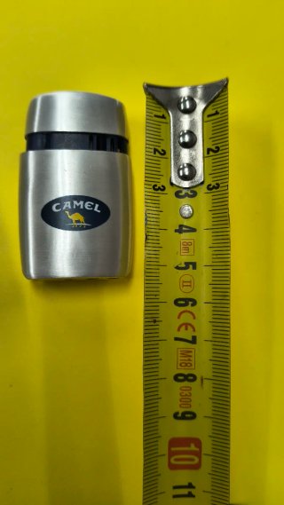 Mechero Camel Plata