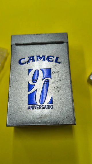 Mechero Camel Plata