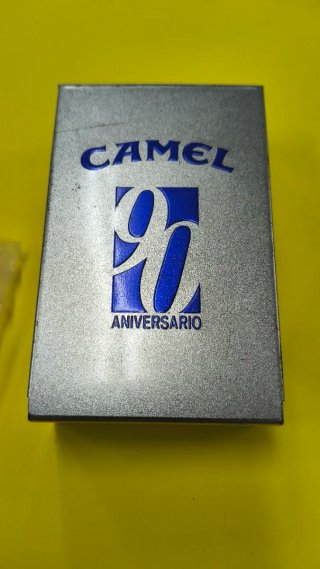 Mechero Camel Plata