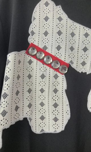 Blusa Boutique Moschino con cani