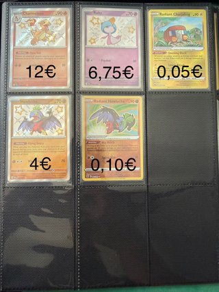 Colección Cartas Pokémon Variadas