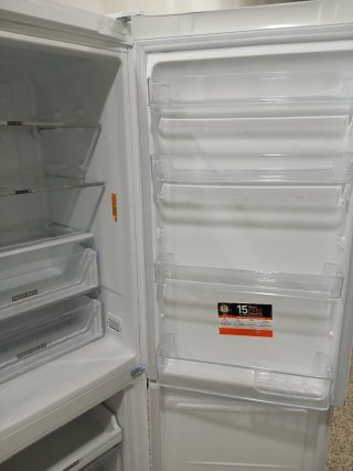 Nevera Combi Whirlpool 190cm Blanca