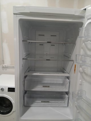 Nevera Combi Whirlpool 190cm Blanca
