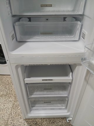 Nevera Combi Whirlpool 190cm Blanca
