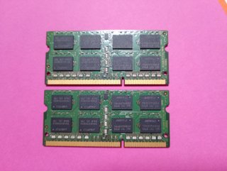 2X8= 16GB. DDR3L 1.600Mhz. MEMORIAS SAMSUNG.