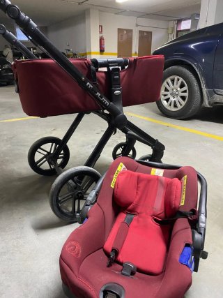 Cochecito Bebé 3 Piezas + Silla Coche+otra grupo 0