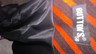 Conjunto 2 Piezas de inviero Mujer Rayas Naranja/N
