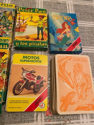 Lote de 8 Barajas Cartas Infantiles