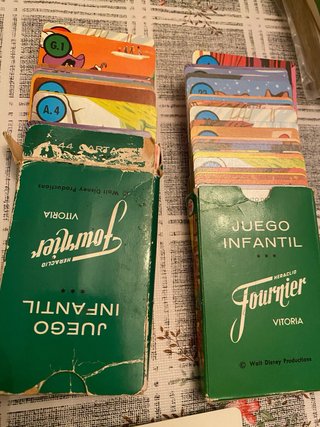 Lote de 8 Barajas Cartas Infantiles