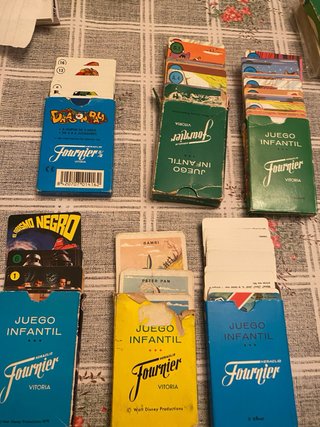 Lote de 8 Barajas Cartas Infantiles