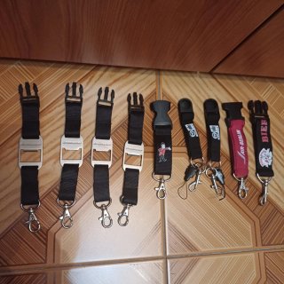 Lote de cintas colgantes (Krombacher, Air Berli