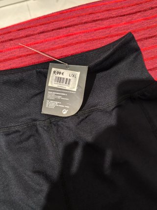 Leggings pirata negros DOONE (talla L, pero equiva