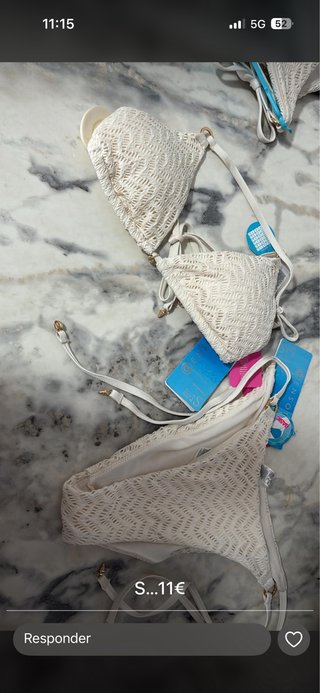 Bikini Blanco Talla S