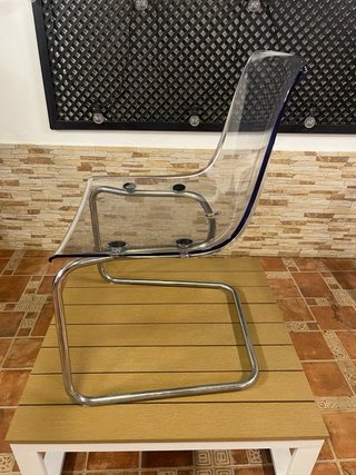 4 Sillas Tobias Ikea Transparentes