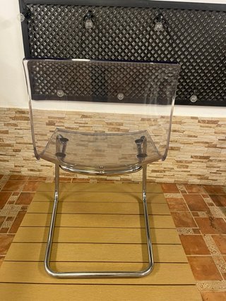 4 Sillas Tobias Ikea Transparentes
