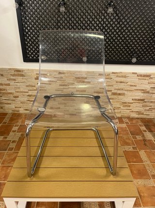 4 Sillas Tobias Ikea Transparentes