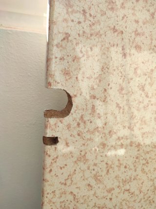 Encimera aglomerada